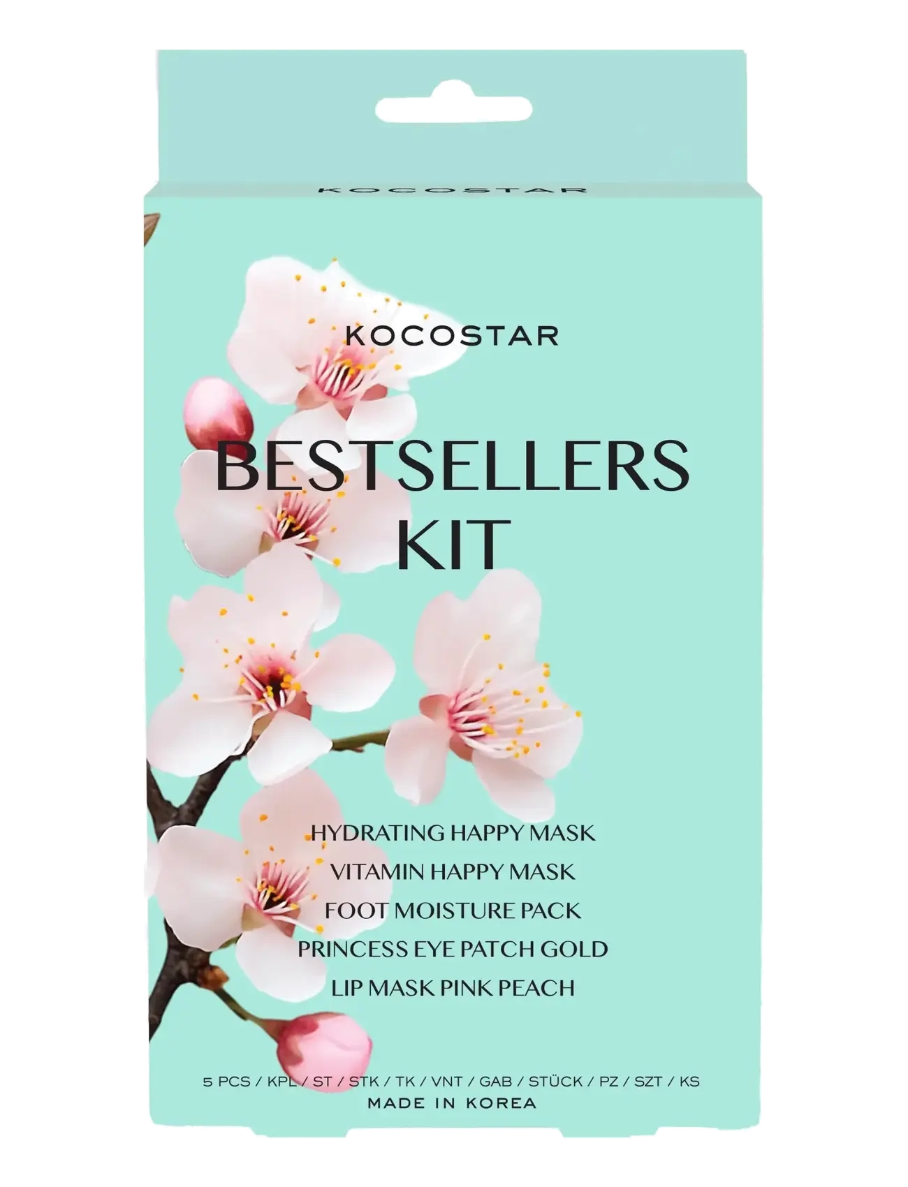 KOCOSTAR - KOCOSTAR Bestseller Kit NEW - sheet masks - clear - 0
