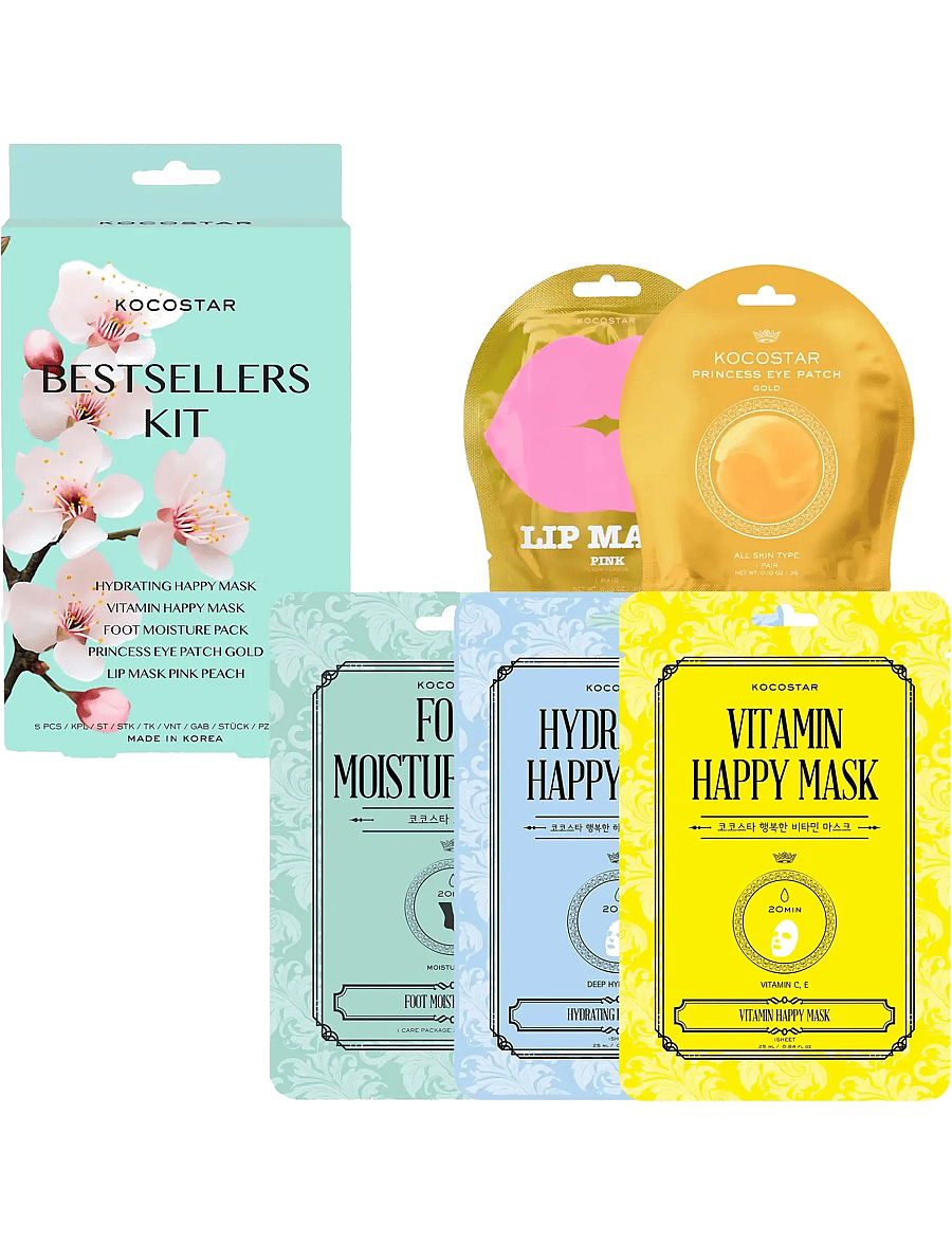 KOCOSTAR - KOCOSTAR Bestseller Kit NEW - sheet masks - clear - 1