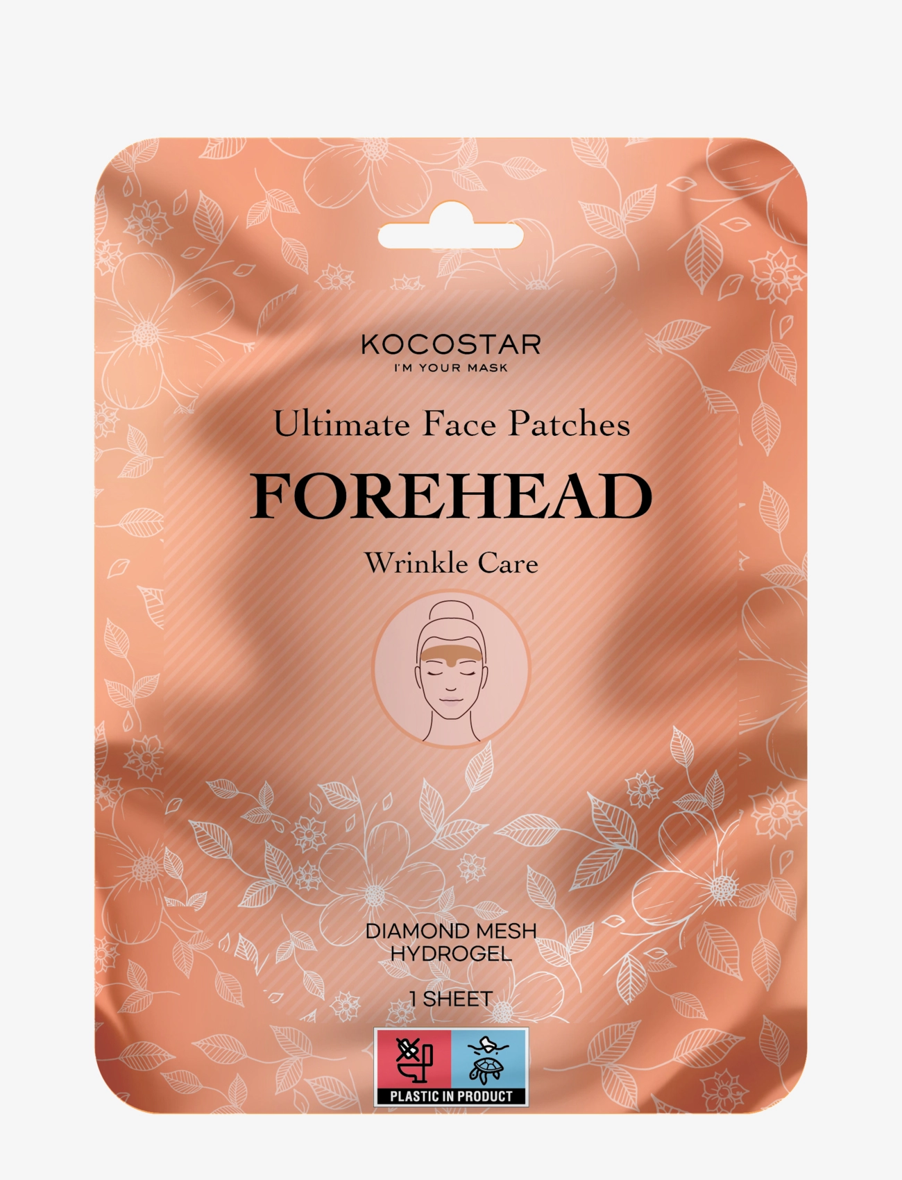 KOCOSTAR Kocostar Ultimate Face Patches Forehead 1 Pcs, 1 PCS, Nude, Eye Care > Eye Patches, Dame