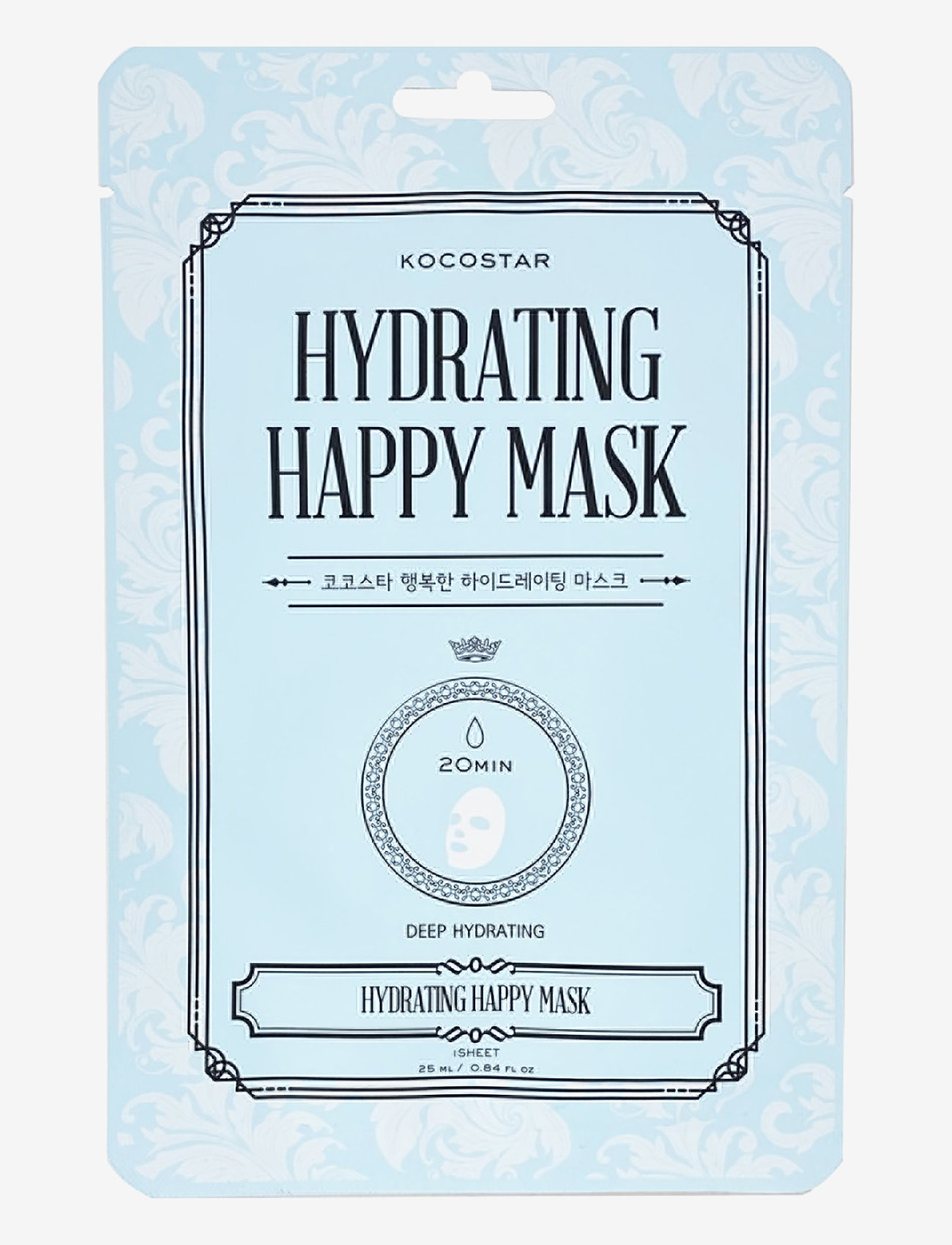 KOCOSTAR - KOCOSTAR Hydrating Happy Mask - húðumhirða - clear - 0
