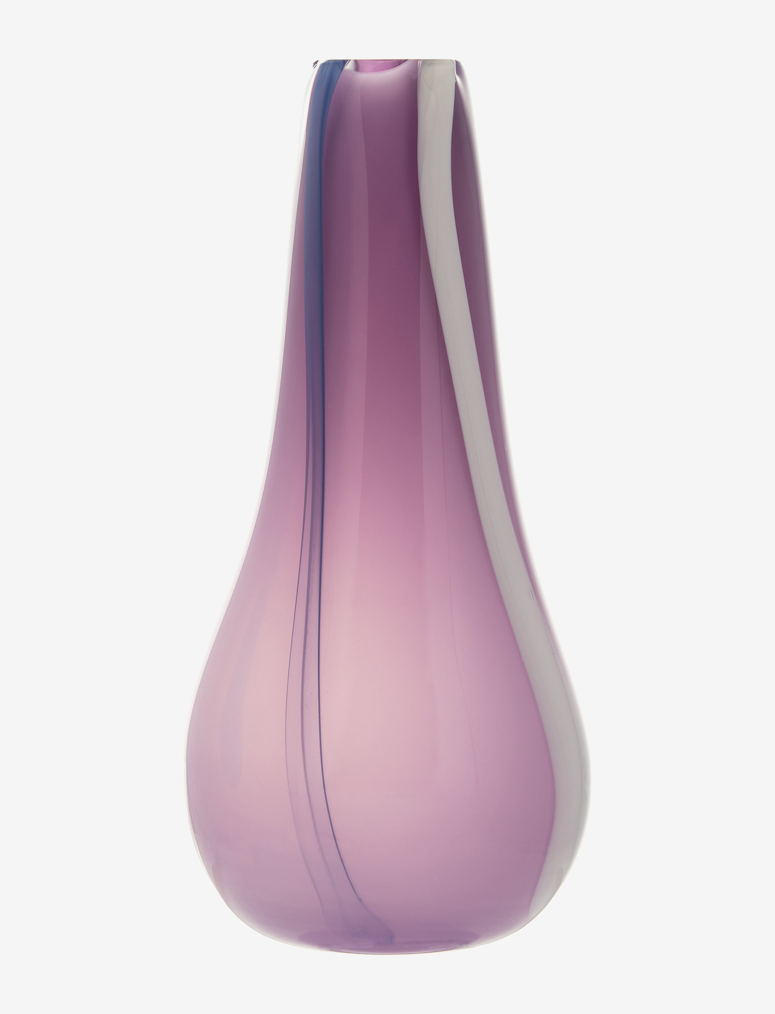 Kodanska Flow Vase, H24 cm, Pink, Vaser > Store Vaser, Unisex