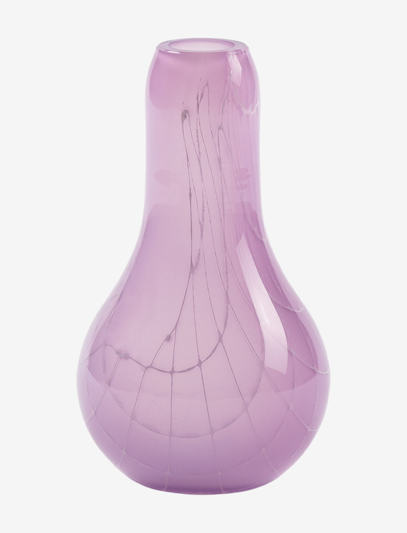Kodanska - FLOW VASE MINI - kleine vasen - purple w. print - 0