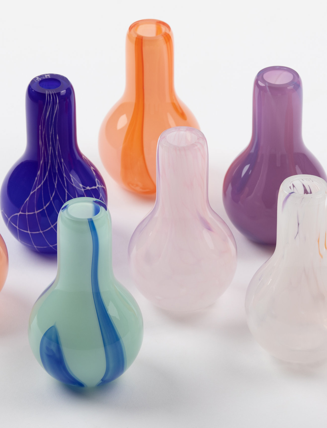 Kodanska - FLOW VASE MINI - gifts below 15000kr - purple w. print - 2