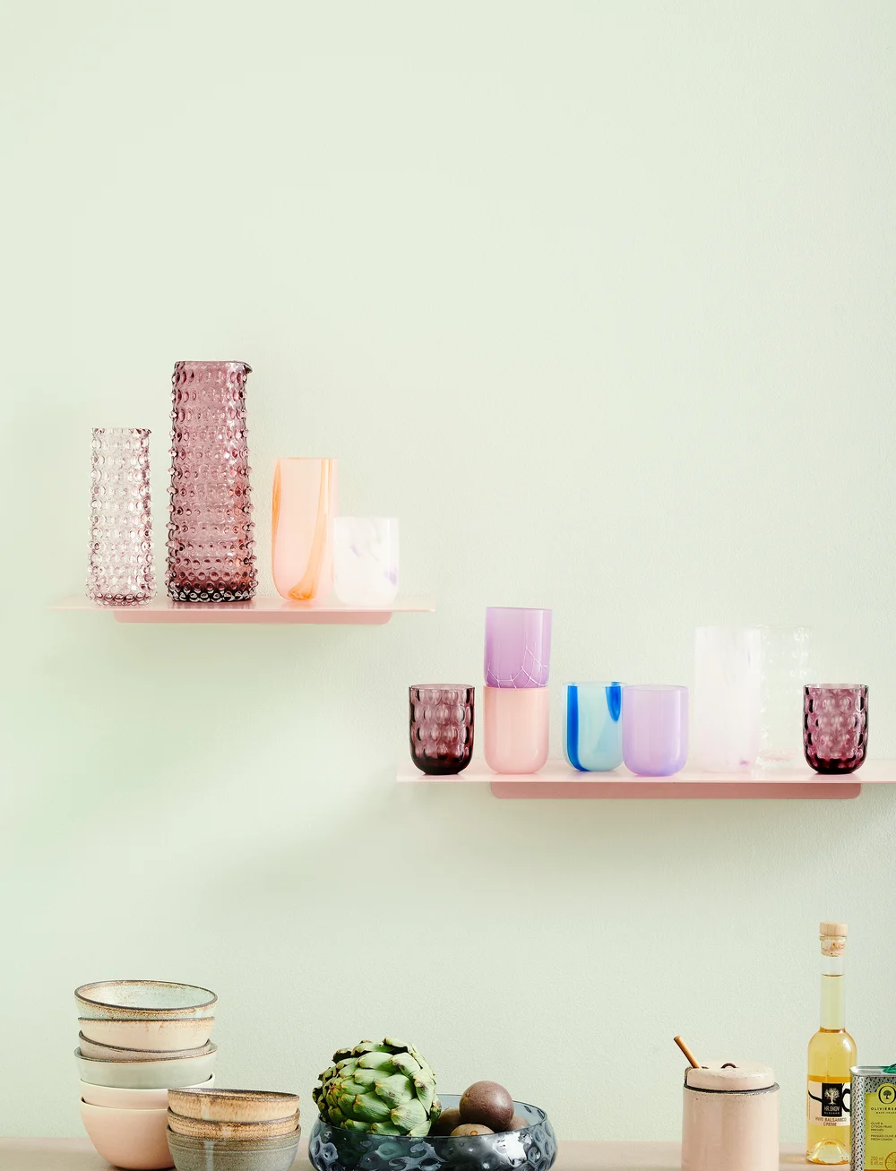 Kodanska - FLOW TUMBLER - nach preis einkaufen - blue w. print - 1