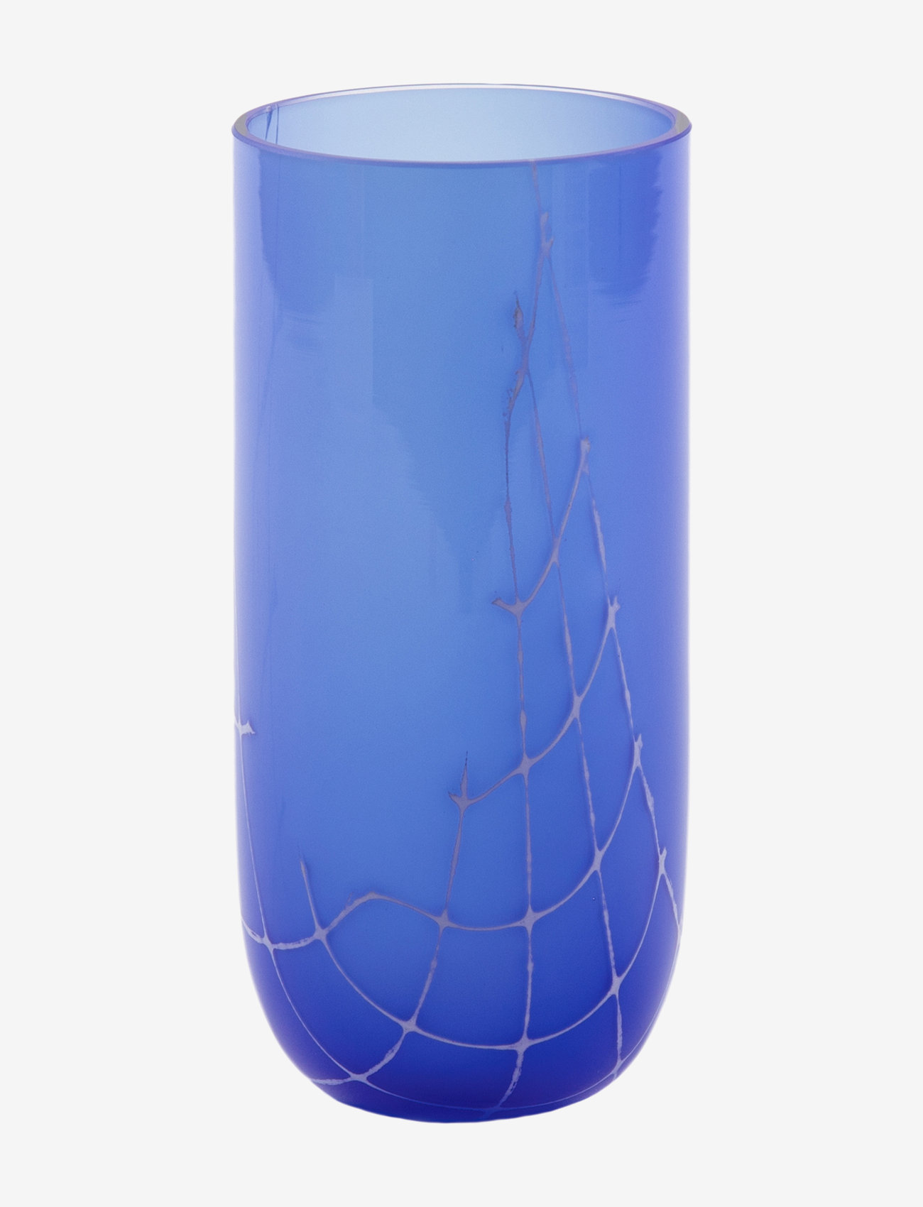 Kodanska - FLOW LONGDRINK - cocktail & martini glasses - blue w. print - 0