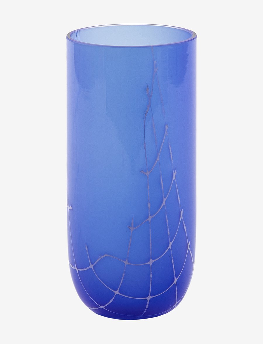 Kodanska - FLOW LONGDRINK - kokteili- ja martiiniklaasid - blue w. print - 0