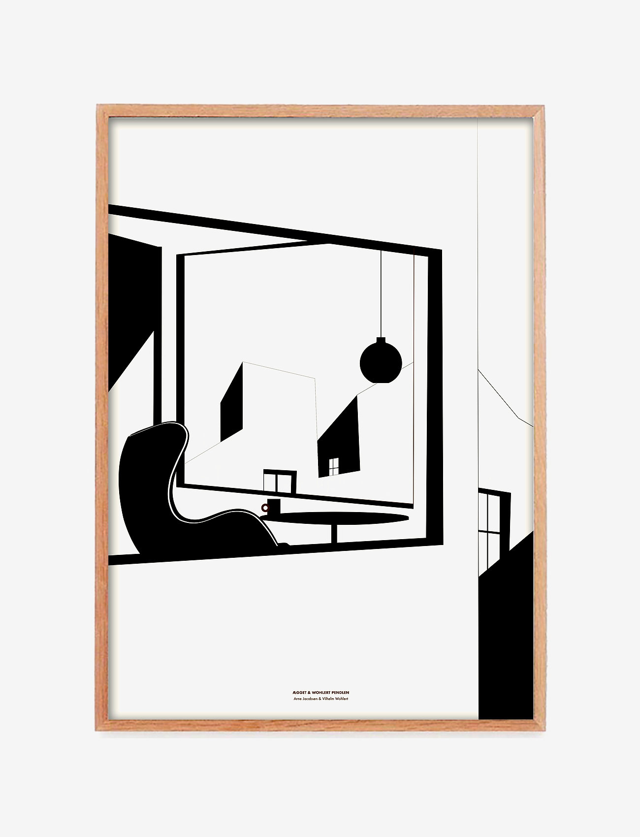 Kolekto - Danish Design Icons no. 3 - illustrationer - multi - 0