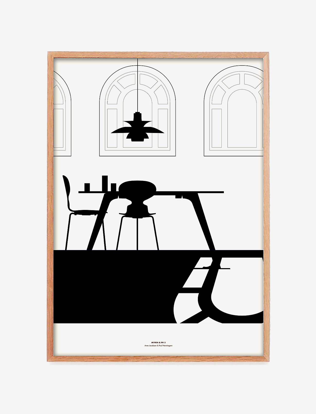 Kolekto - Danish Design Icons no. 4 - illustrationer - multi - 0
