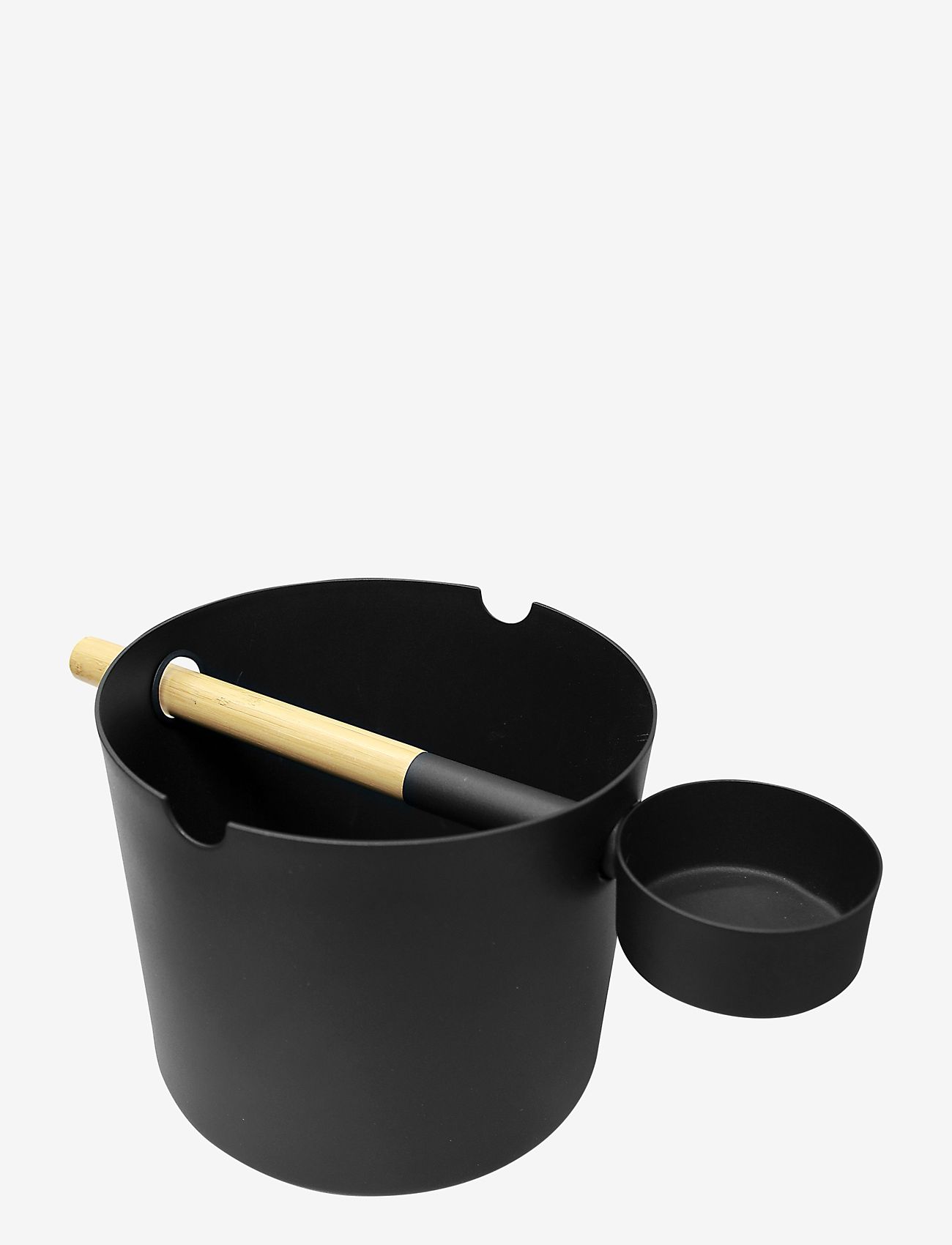 KOLO - KOLO Bucket + Ladle - kibirai ir samčiai pirčiai - black - 1