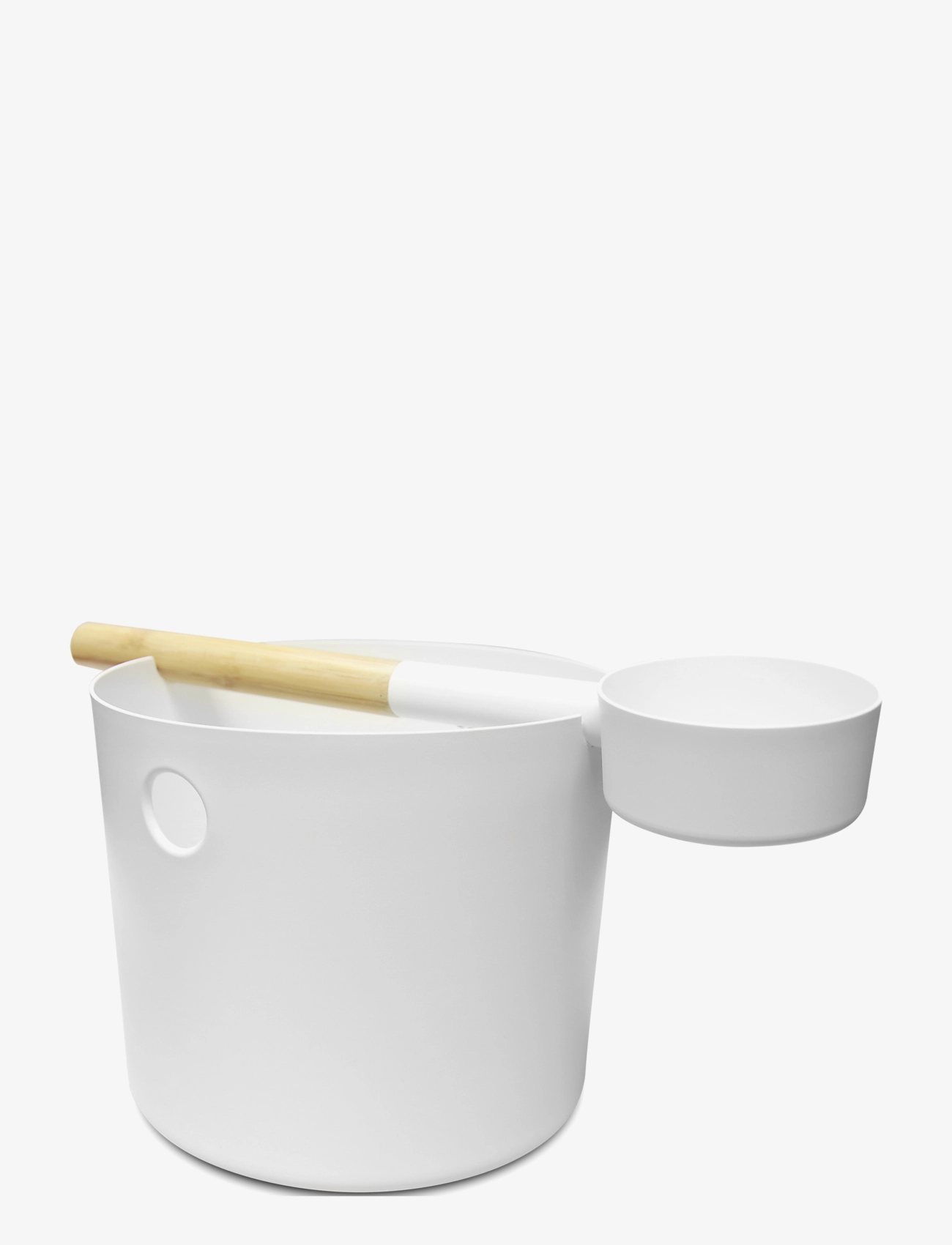 KOLO Bucket + Ladle, Tilbehør til sauna, Hvid, Str: ONE SIZE