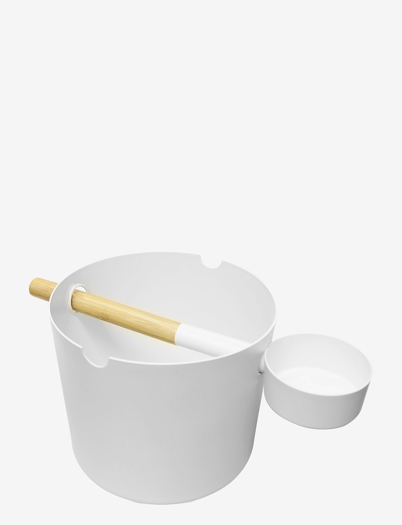 KOLO - KOLO Bucket + Ladle - saunavadit & kauhat - white - 1
