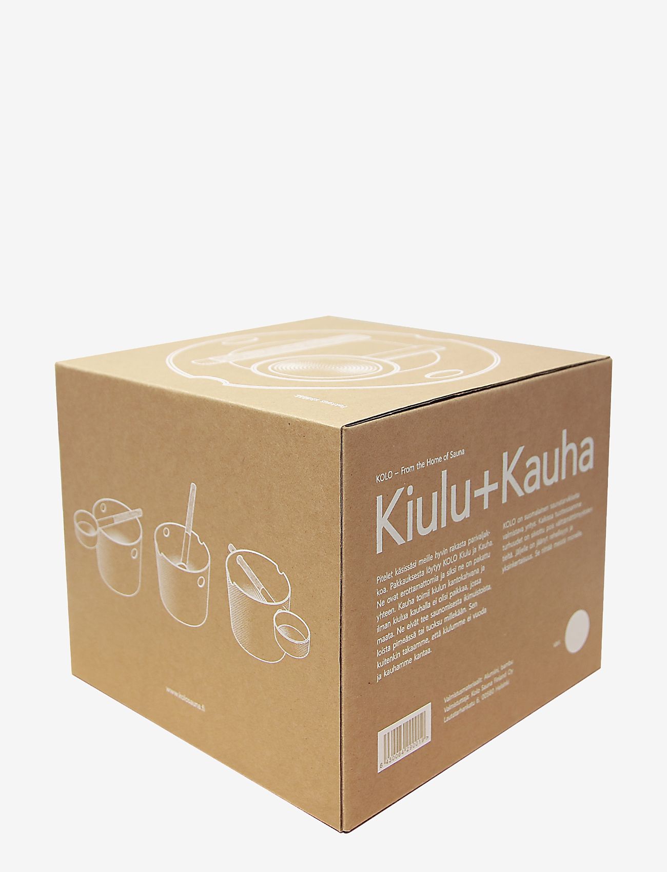 KOLO - KOLO Bucket + Ladle - saunavadit & kauhat - white - 3