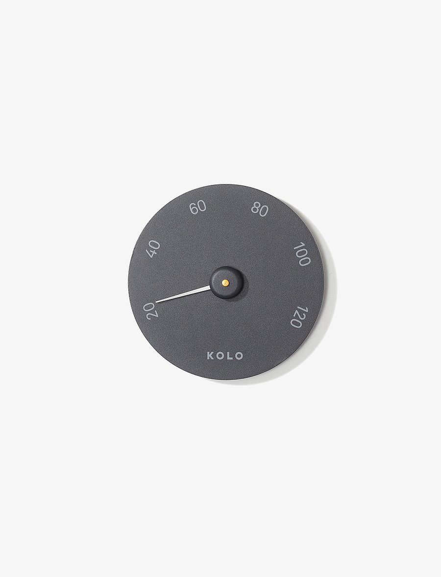 KOLO - KOLO Thermometer - tilbehør til sauna - black - 0