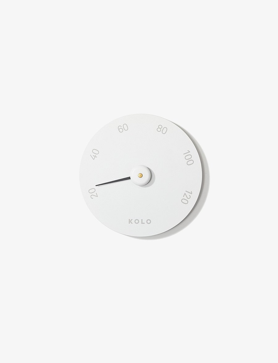 KOLO - KOLO Thermometer - saunatarvikud - white - 0