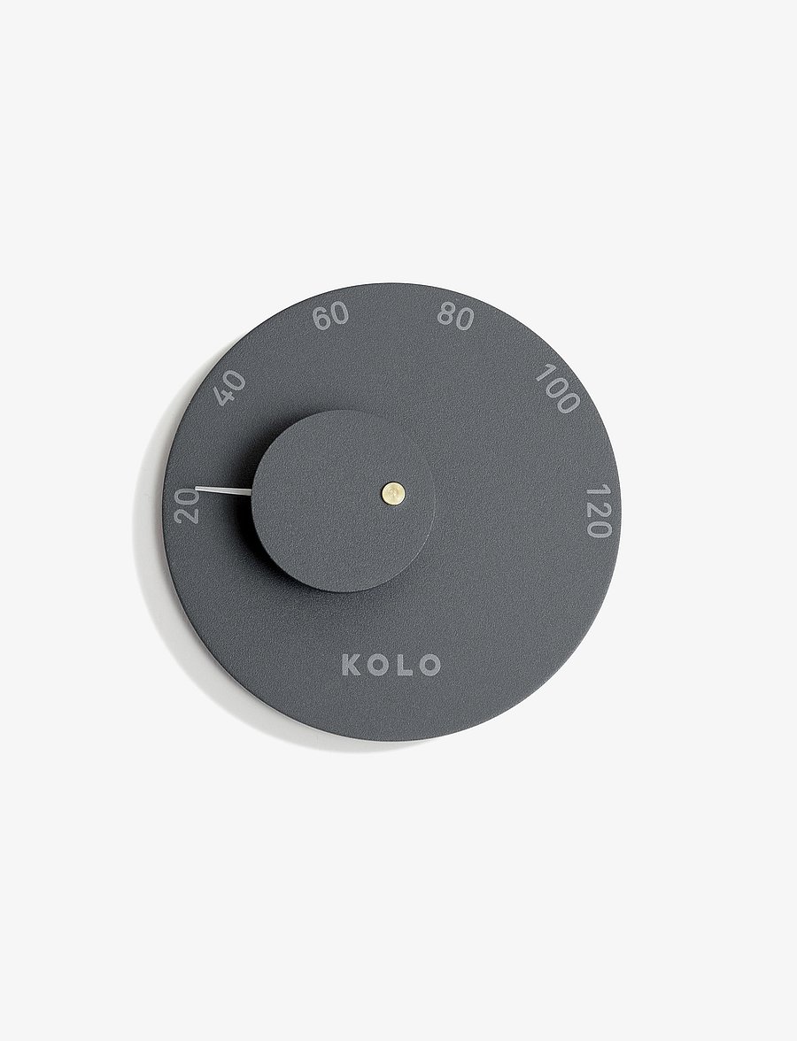 KOLO - KOLO Thermometer 2 - saunatarvikud - black - 0