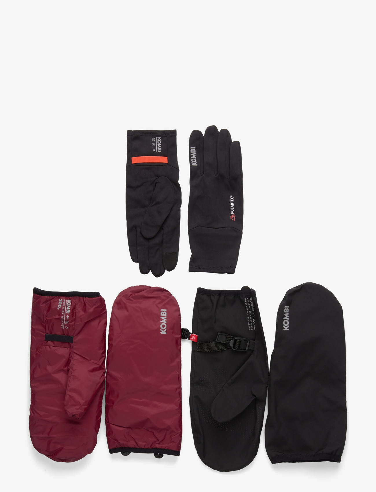 Kombi - CLIMATE SYSTEM SR - fingervantar - mahogany - 0