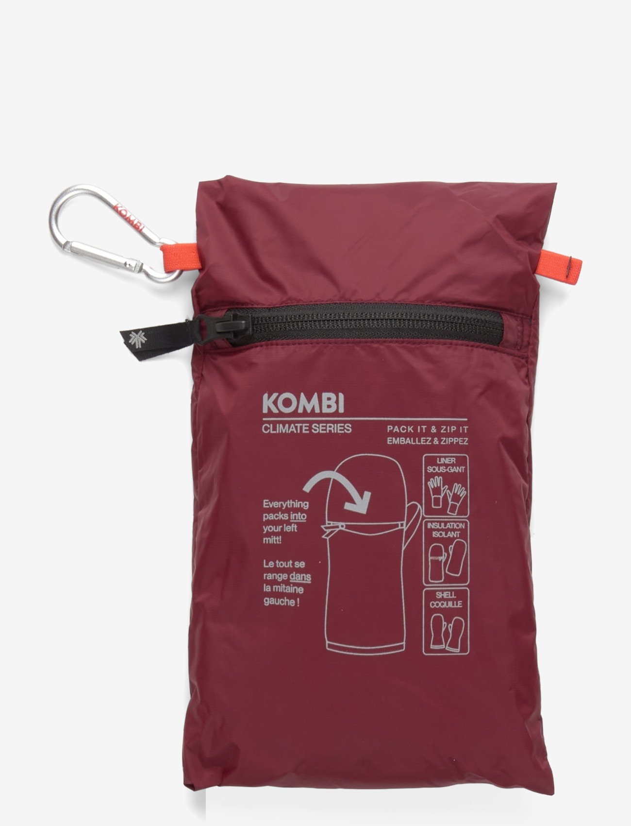 Kombi - CLIMATE SYSTEM SR - fingervantar - mahogany - 1