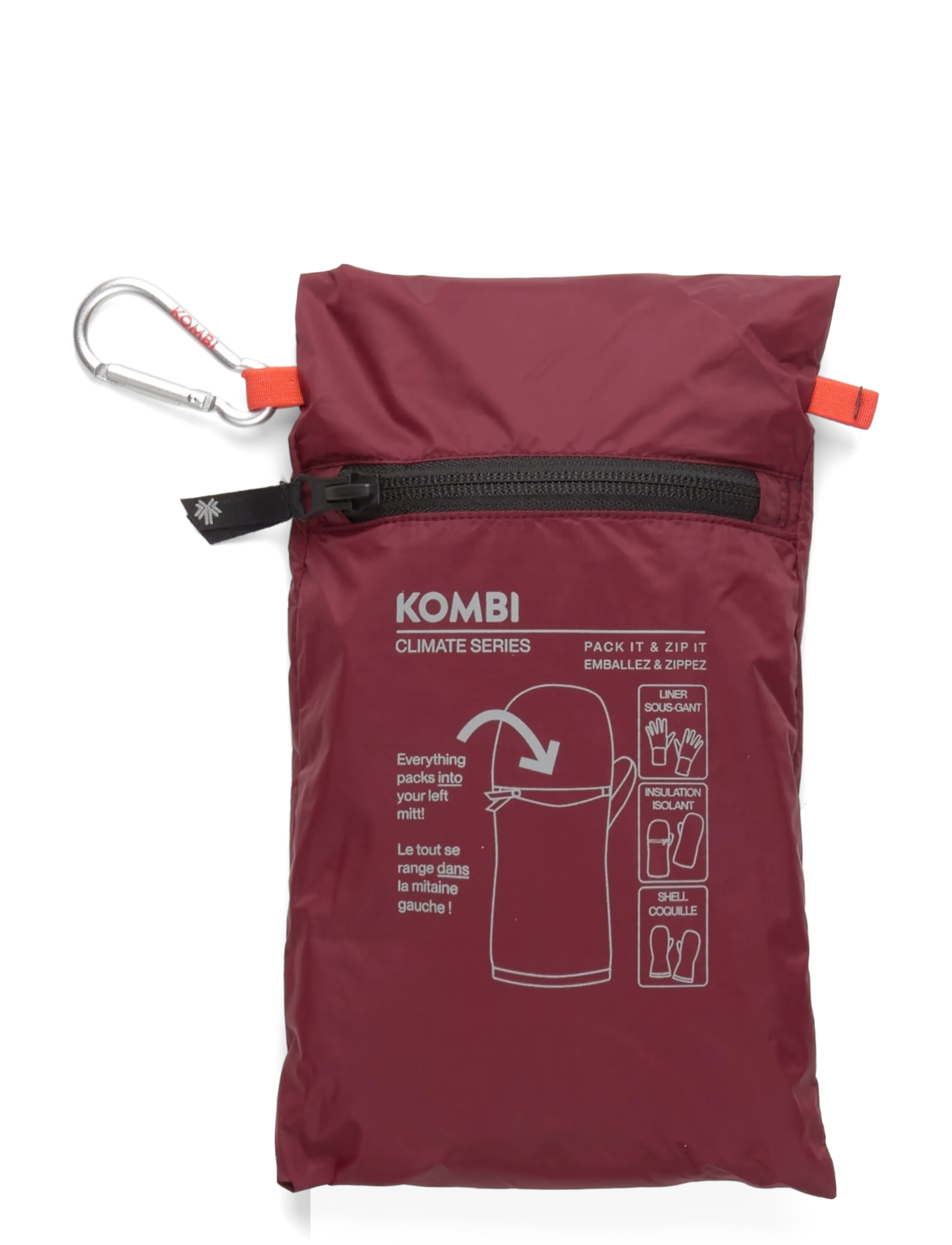 Kombi - CLIMATE SYSTEM SR - gloves - mahogany - 1