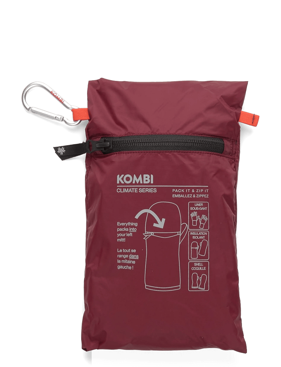Kombi - CLIMATE SYSTEM SR - fingerhandschuhe - mahogany - 1