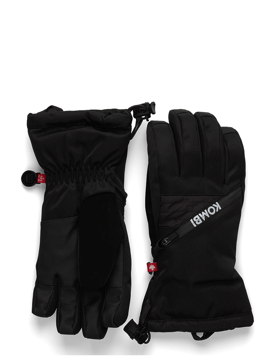 Kombi - VALLEY WOMEN GLOVE - handsker - black - 0