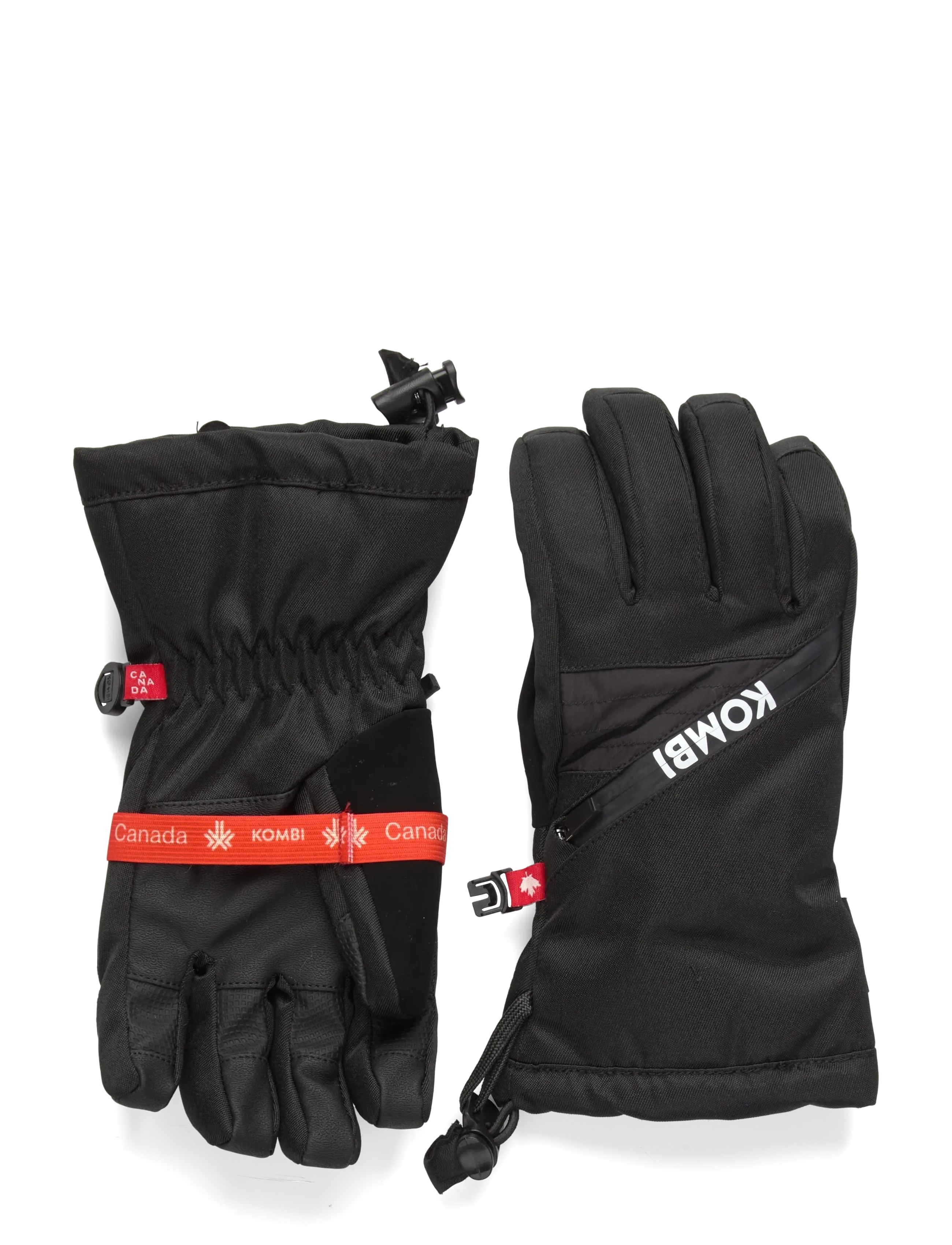 Kombi Valley Junior Glove, 13/14Y, Gloves & Mittens, Schwarz - Gloves, Kinder