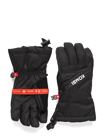 Kombi VALLEY JUNIOR GLOVE - Mützen & Handschuhe - BLACK / black