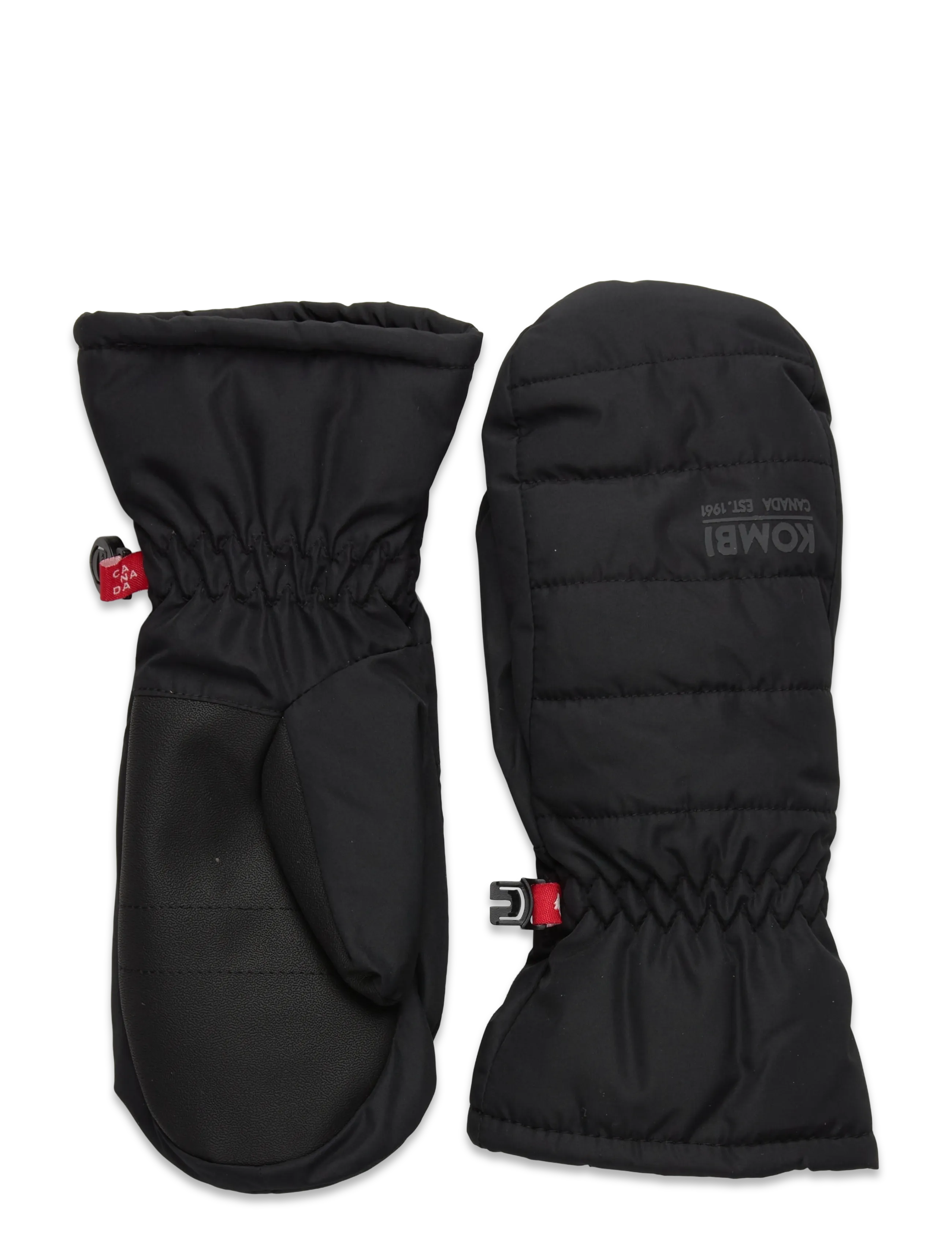 Kombi Smooth Junior Mitt, 11/12Y, Black, Handsker Og Vanter > Vanter, Børn