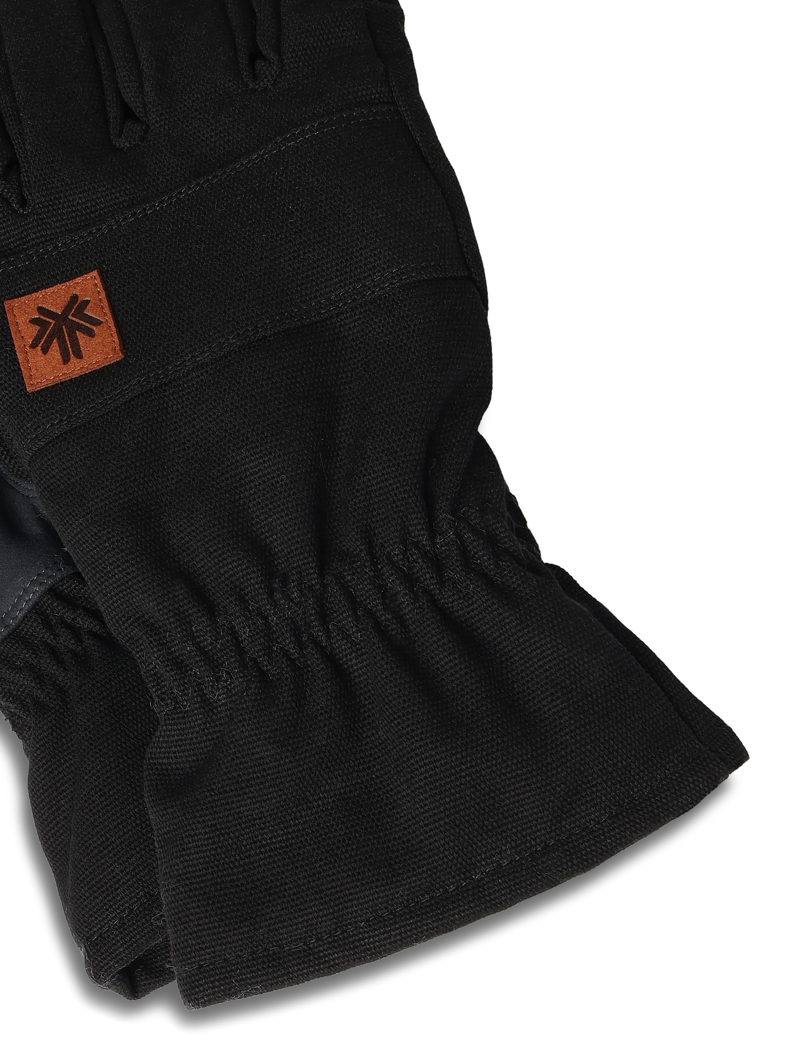 Kombi - RUSTIK MEN GLOVE - fingerhandsker - black - 2