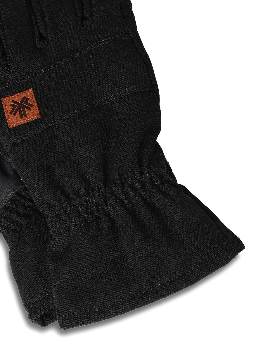 Kombi - RUSTIK MEN GLOVE - fingerhandsker - black - 2