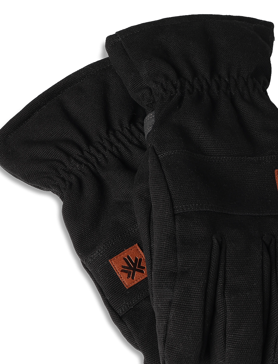 Kombi - RUSTIK MEN GLOVE - fingerhandsker - black - 3