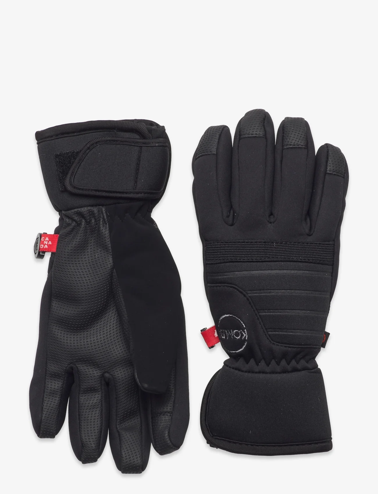 Kombi - SLEEK JR GLOVE - hats & gloves - black - 0
