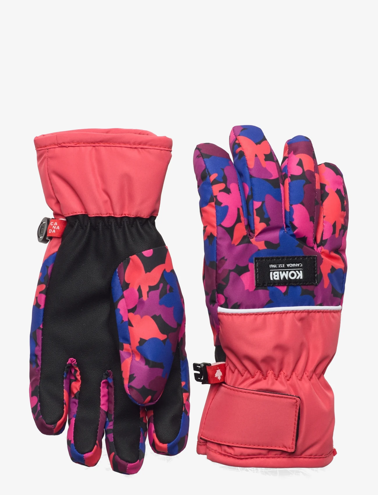 Kombi - SNOWPARK JR GLOVE - hats & gloves - butterfly camo - 0