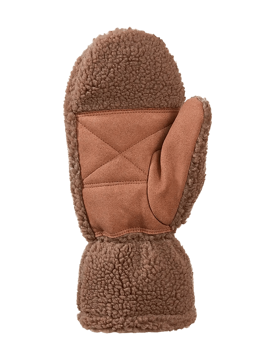 Kombi - CAMILA WOMEN MITT - fäustlinge - brown oak - 1