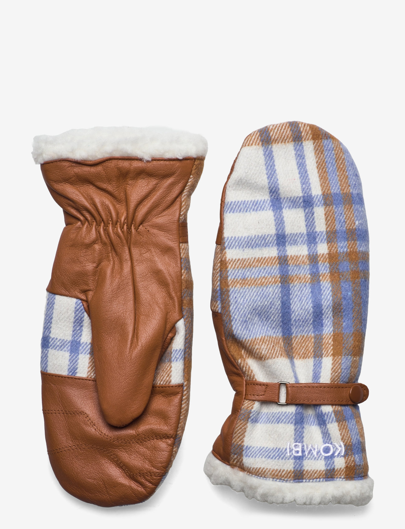 Kombi - LA DARLING W MITT - silky blue tartan - 0
