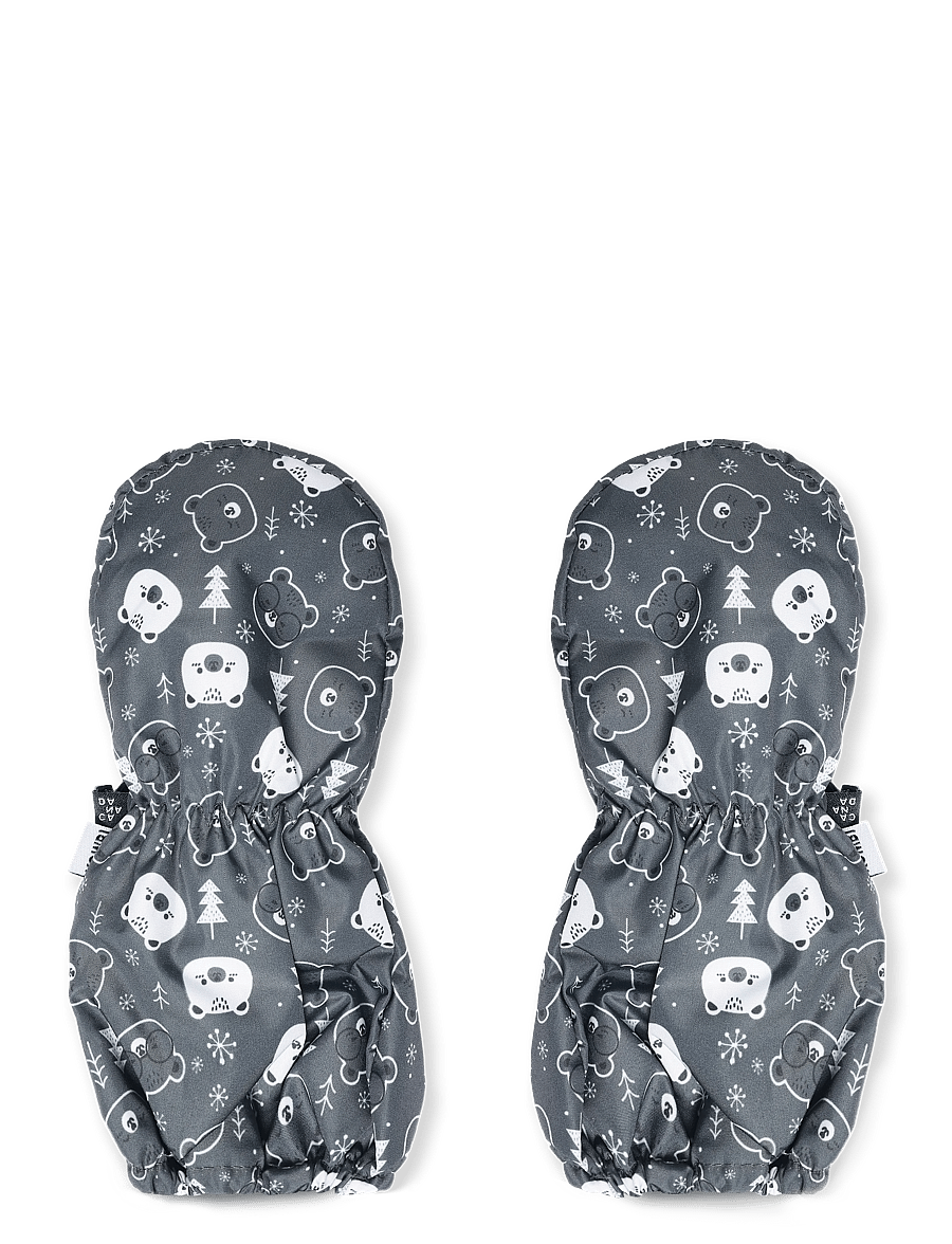 Kombi - BABY BEAR INF MITT - handsker - asphalt bear - 0