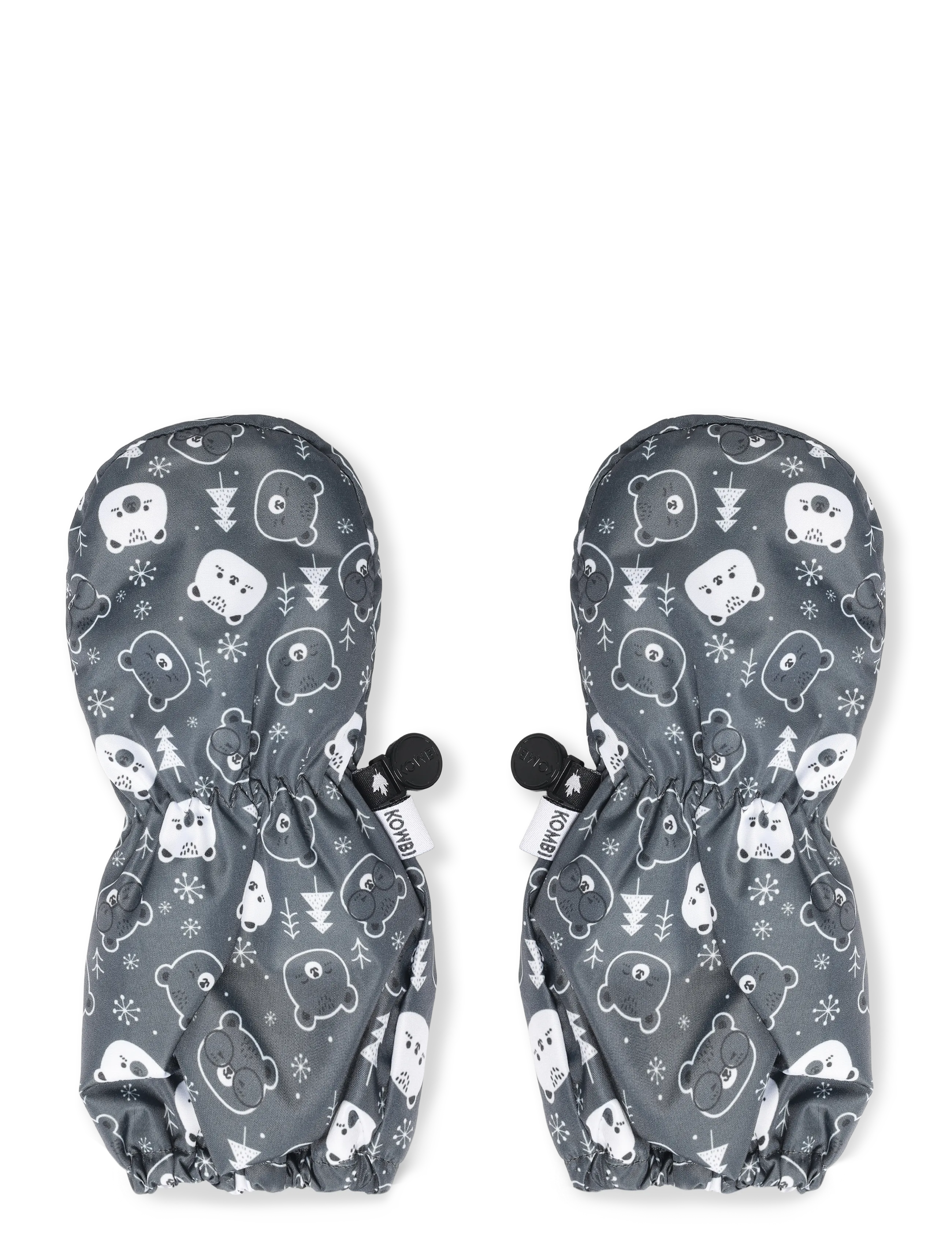 Kombi - BABY BEAR INF MITT - handsker - asphalt bear - 1