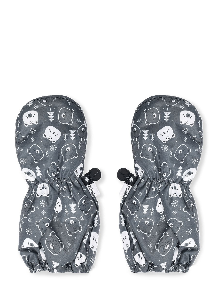 Kombi - BABY BEAR INF MITT - handsker - asphalt bear - 1