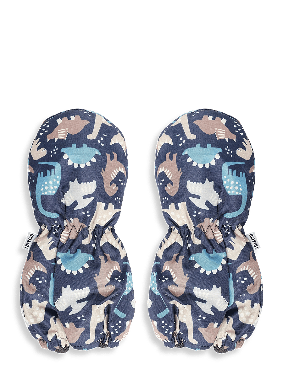 Kombi - BABY BEAR INF MITT - handsker - navy dinosaur - 0