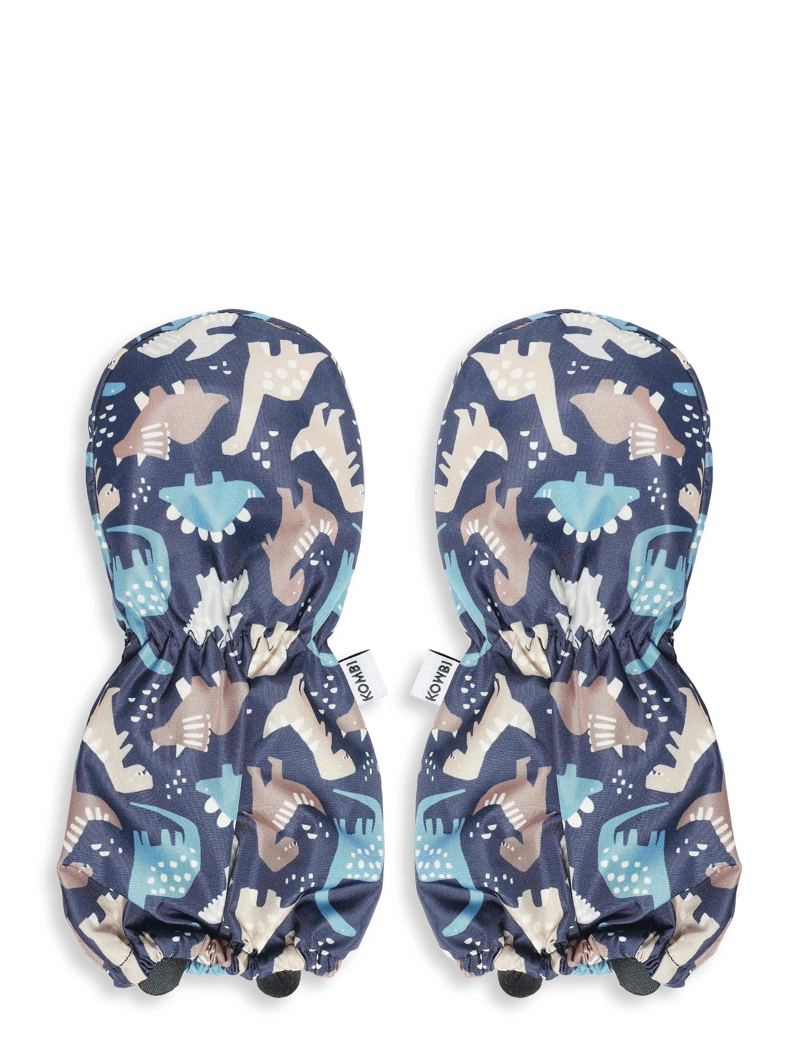 Kombi - BABY BEAR INF MITT - handsker - navy dinosaur - 1