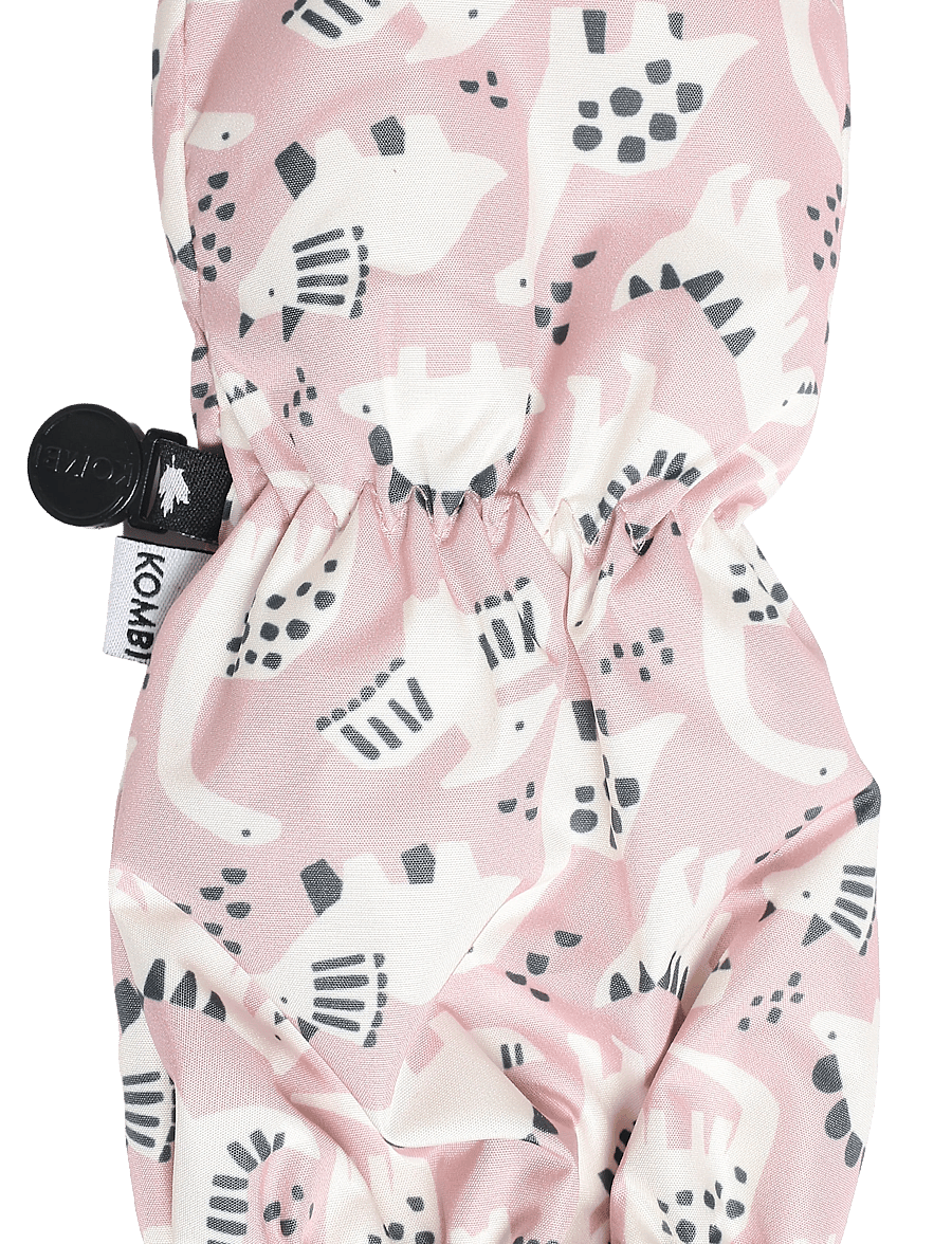 Kombi - BABY BEAR INF MITT - handsker - pink dinosaur - 2