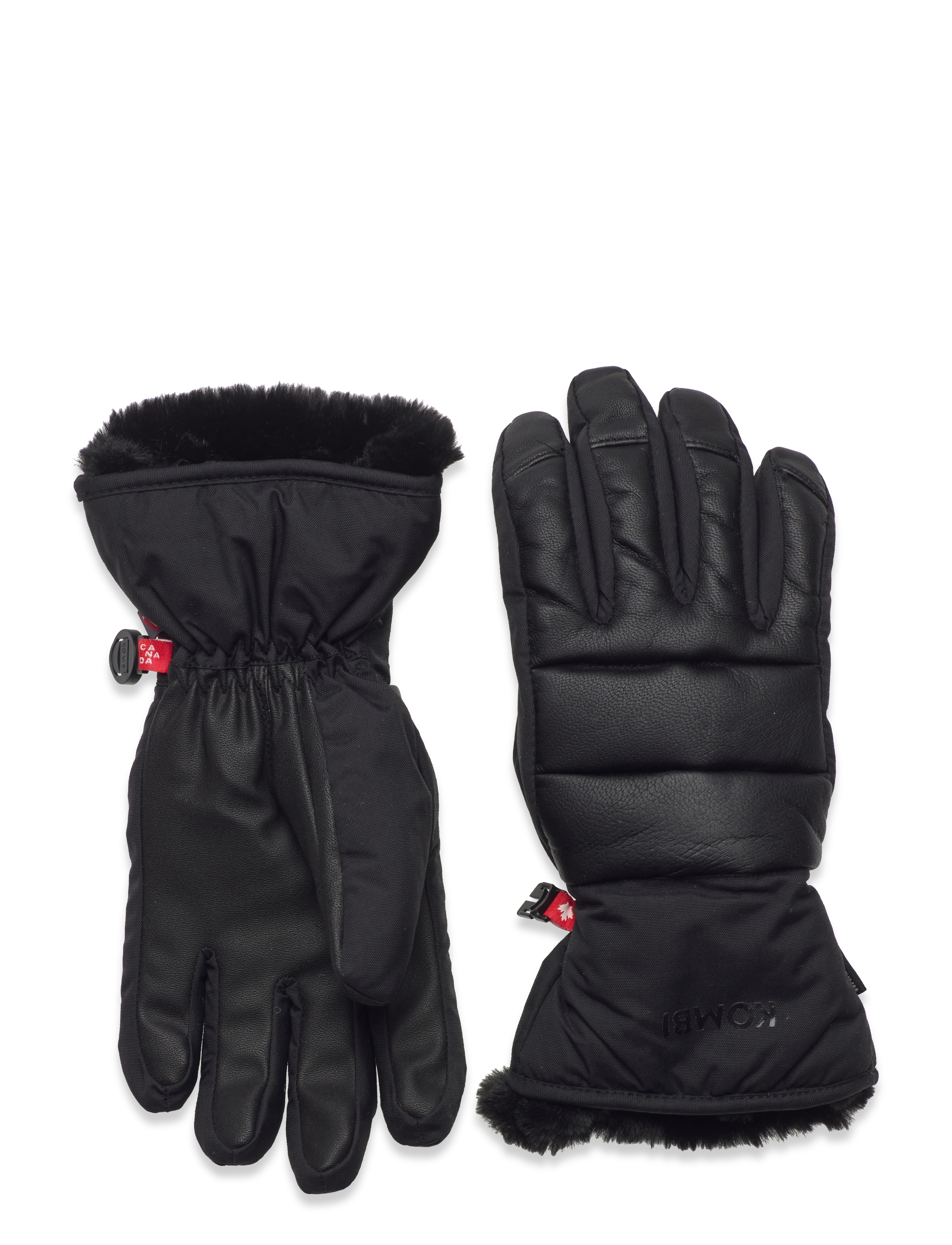 Kombi Spicy Women Glove, L, Gloves, Schwarz - Finger Frauen