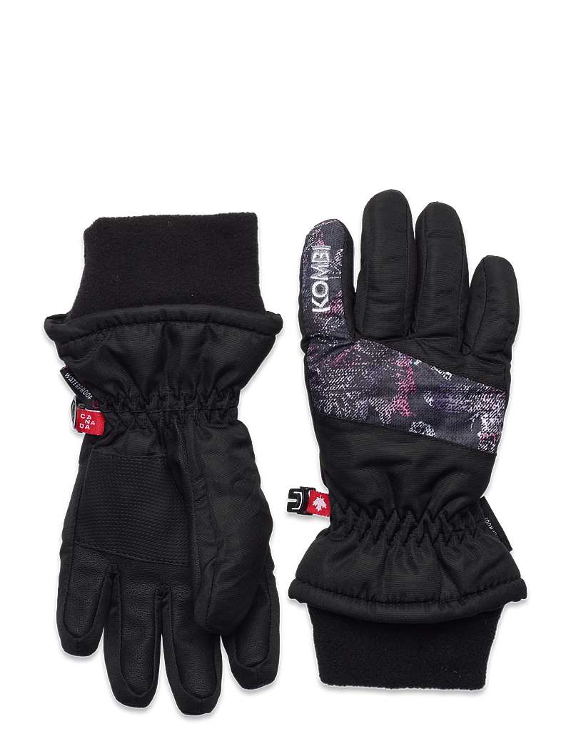 Kombi - TAKODA JR GLOVE - kindad - black/black butterfly - 0