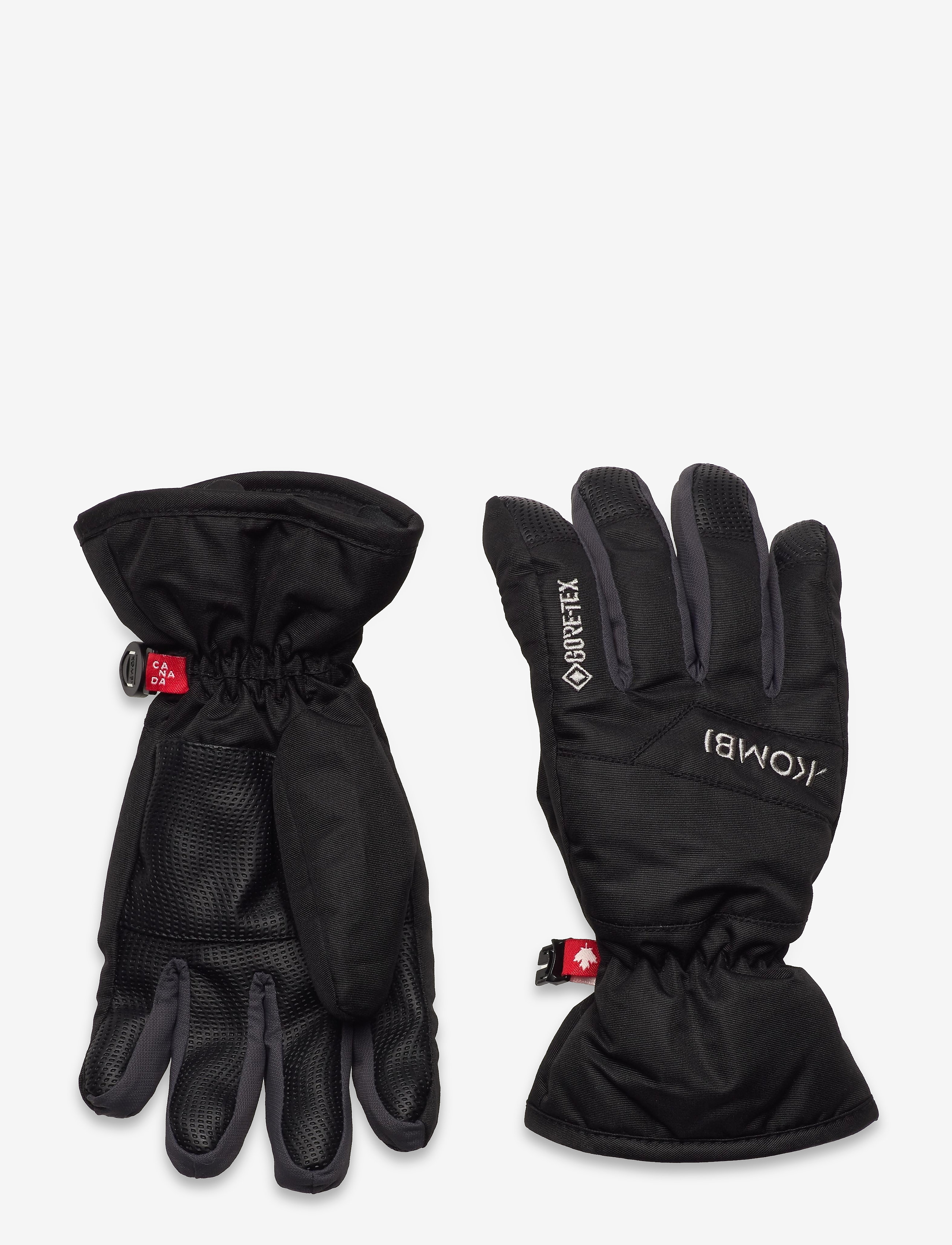 Kombi Shadowy Gtx Jr Glv, 13-14Y, Gloves & Mittens, Schwarz - Gloves, Kinder