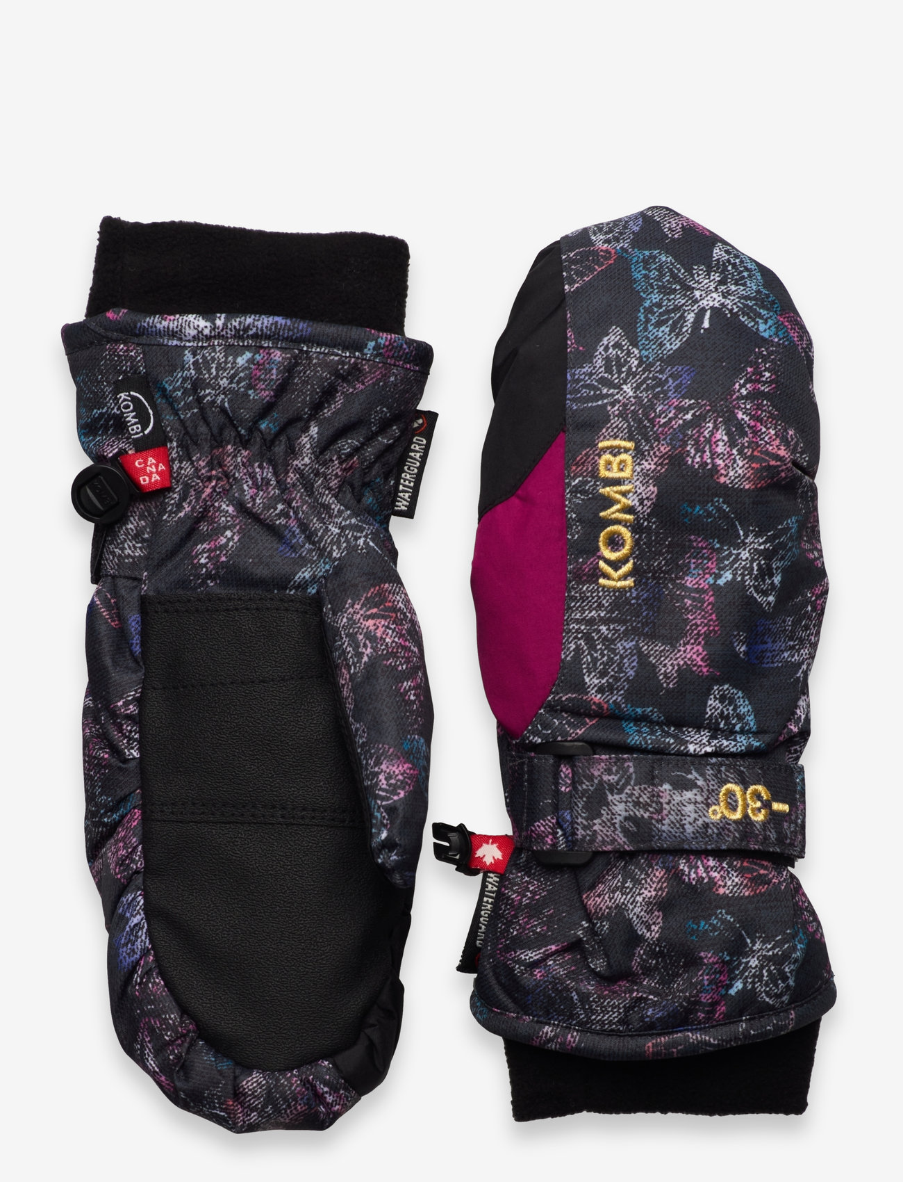 Kombi - SPACE WG JR MITT - blk butterfly - 0