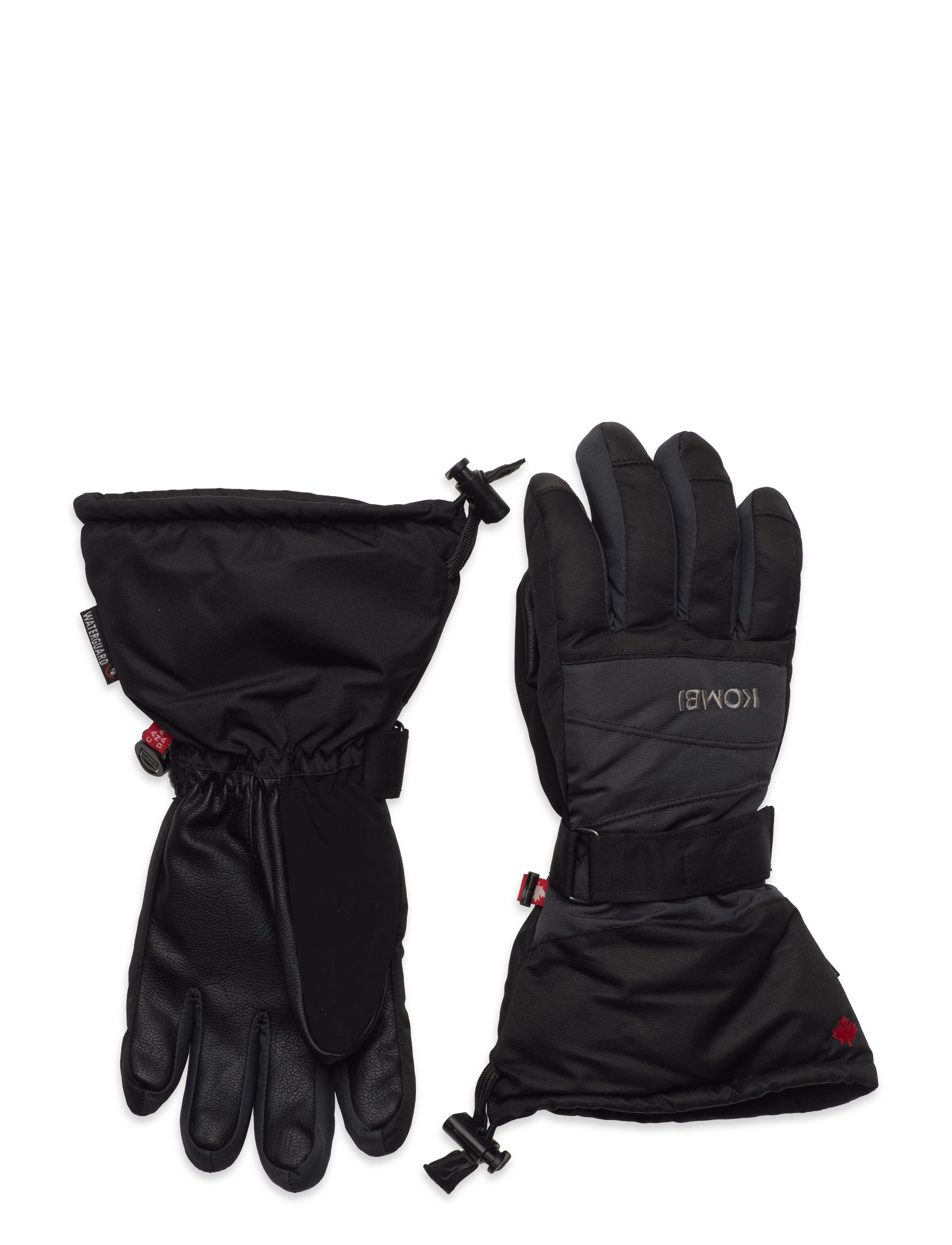 Kombi Mezzo Junior Glove, 11-12Y, Gloves & Mittens, Schwarz - Gloves, Kinder
