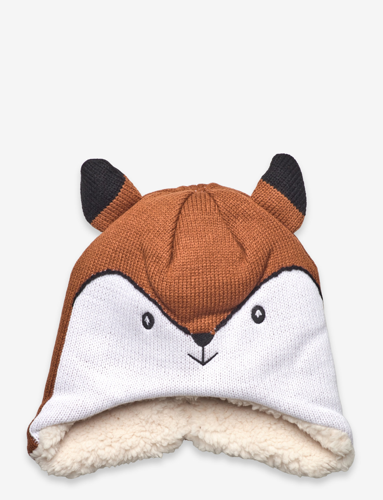 Kombi - SHERPA ANIMAL HAT - beanies - latte fox - 0