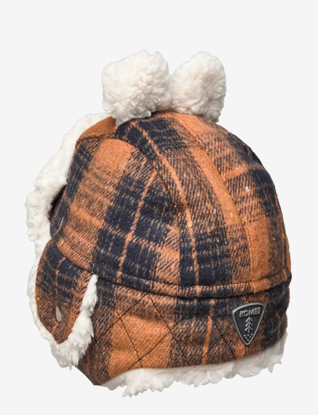 Kombi - CUTE AVIATOR INF HAT - aksessuaarid - brown tartan - 1