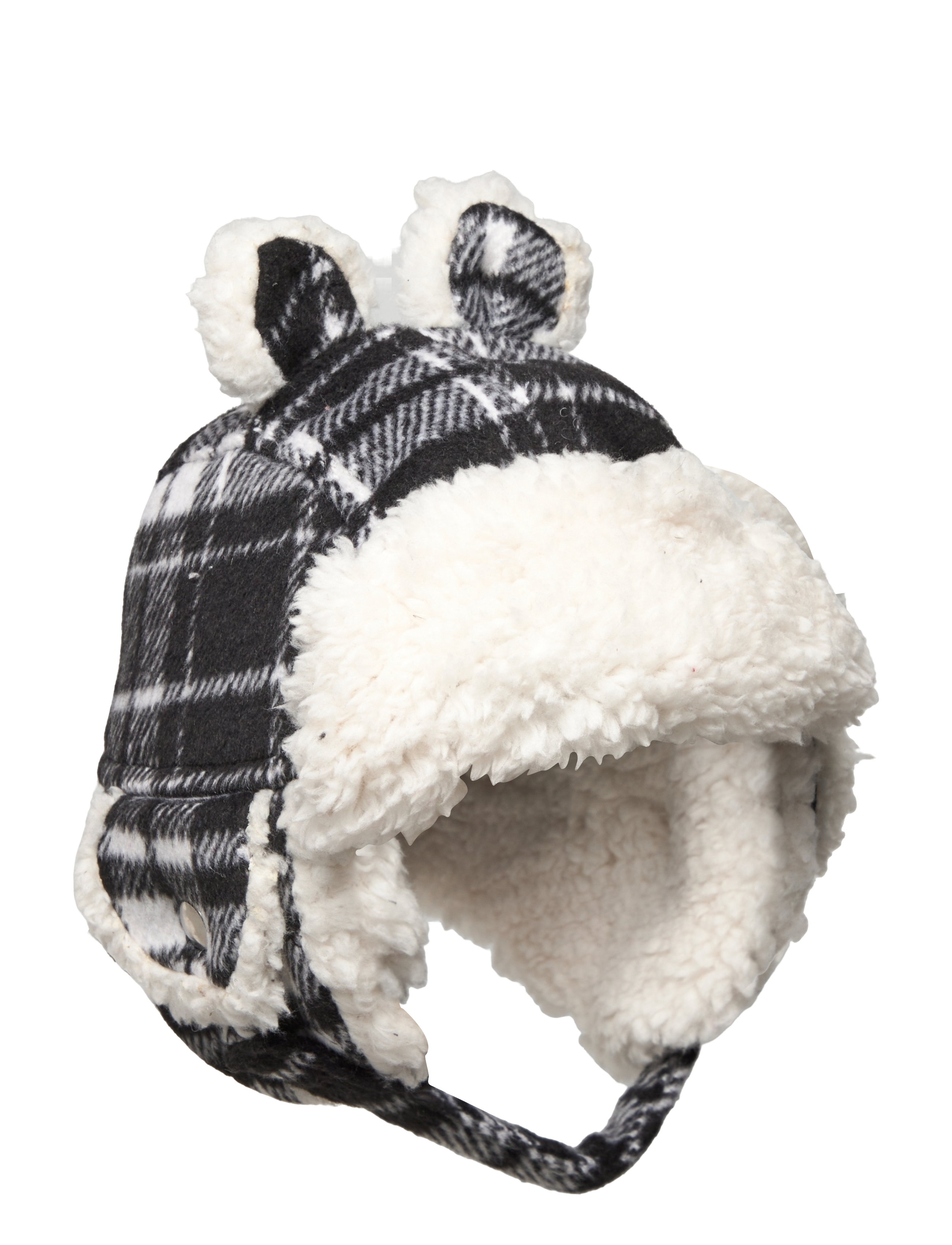 KOMBI Cute Aviator Inf Hat Schwarz - 3-9M - Kinder