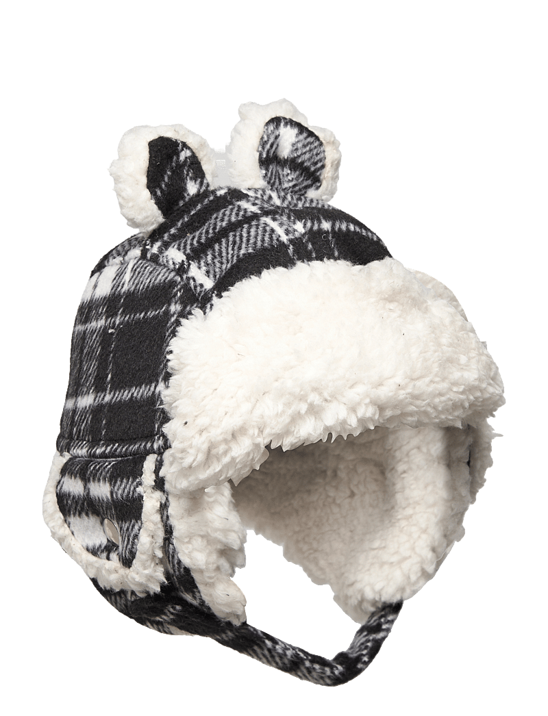 Kombi - CUTE AVIATOR INF HAT - wintermützen - white tartan - 0