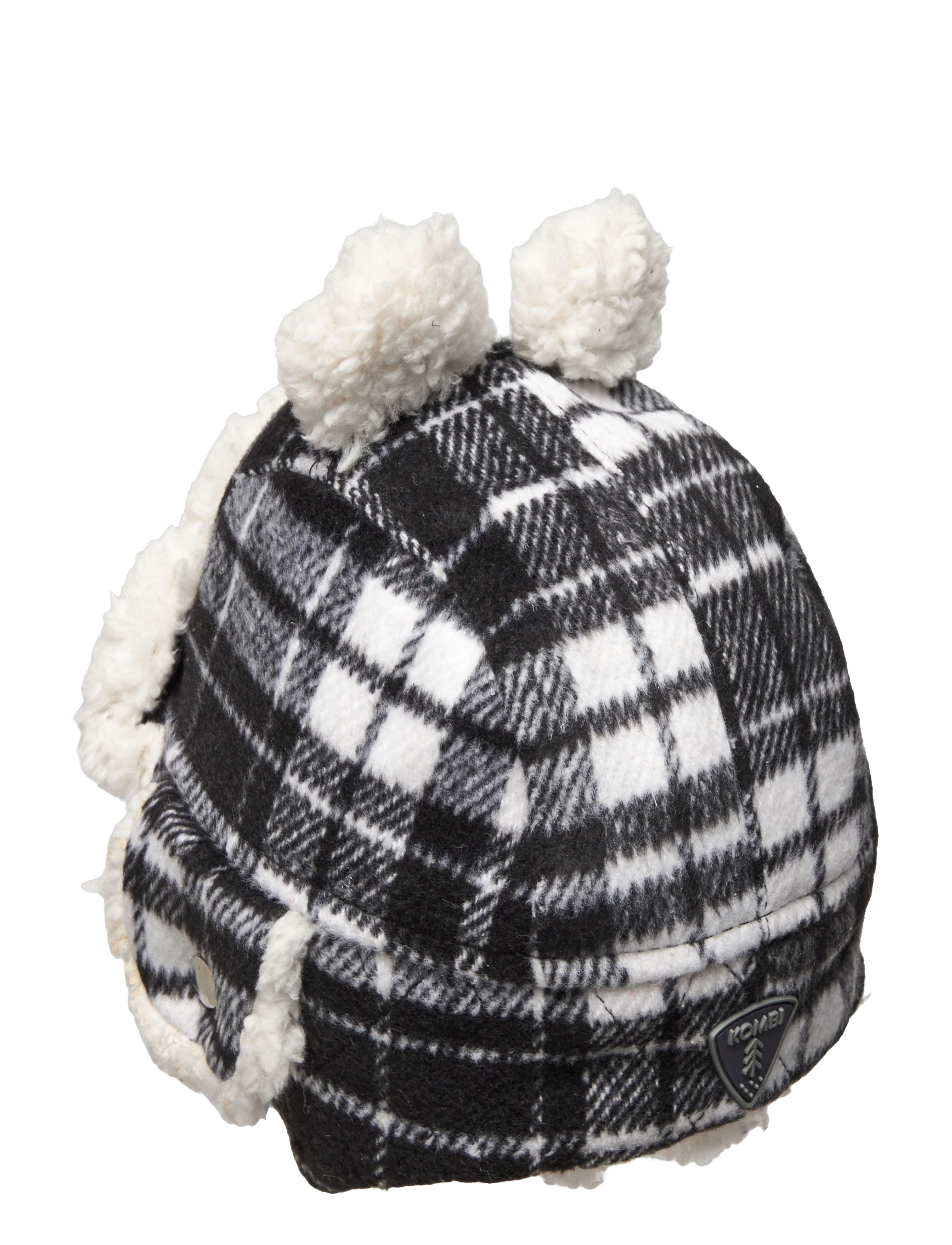 Kombi - CUTE AVIATOR INF HAT - accessories - white tartan - 1